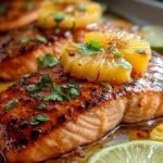 Baked Pineapple Salmon