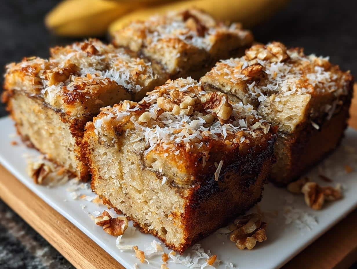 Banana Mochi Bread: 2 Steps to Heaven - Banana Mochi Bread - additional detail