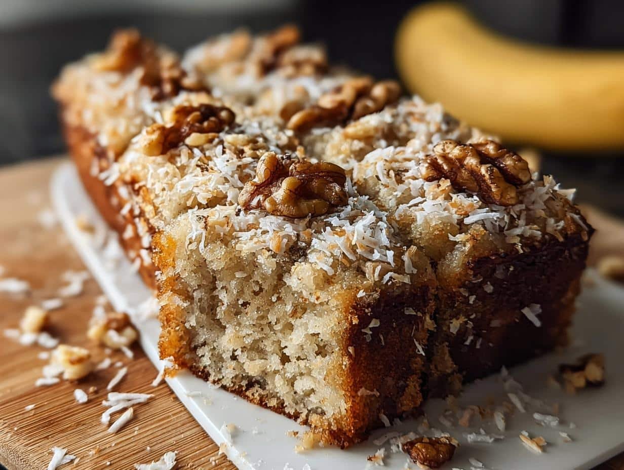 Banana Mochi Bread