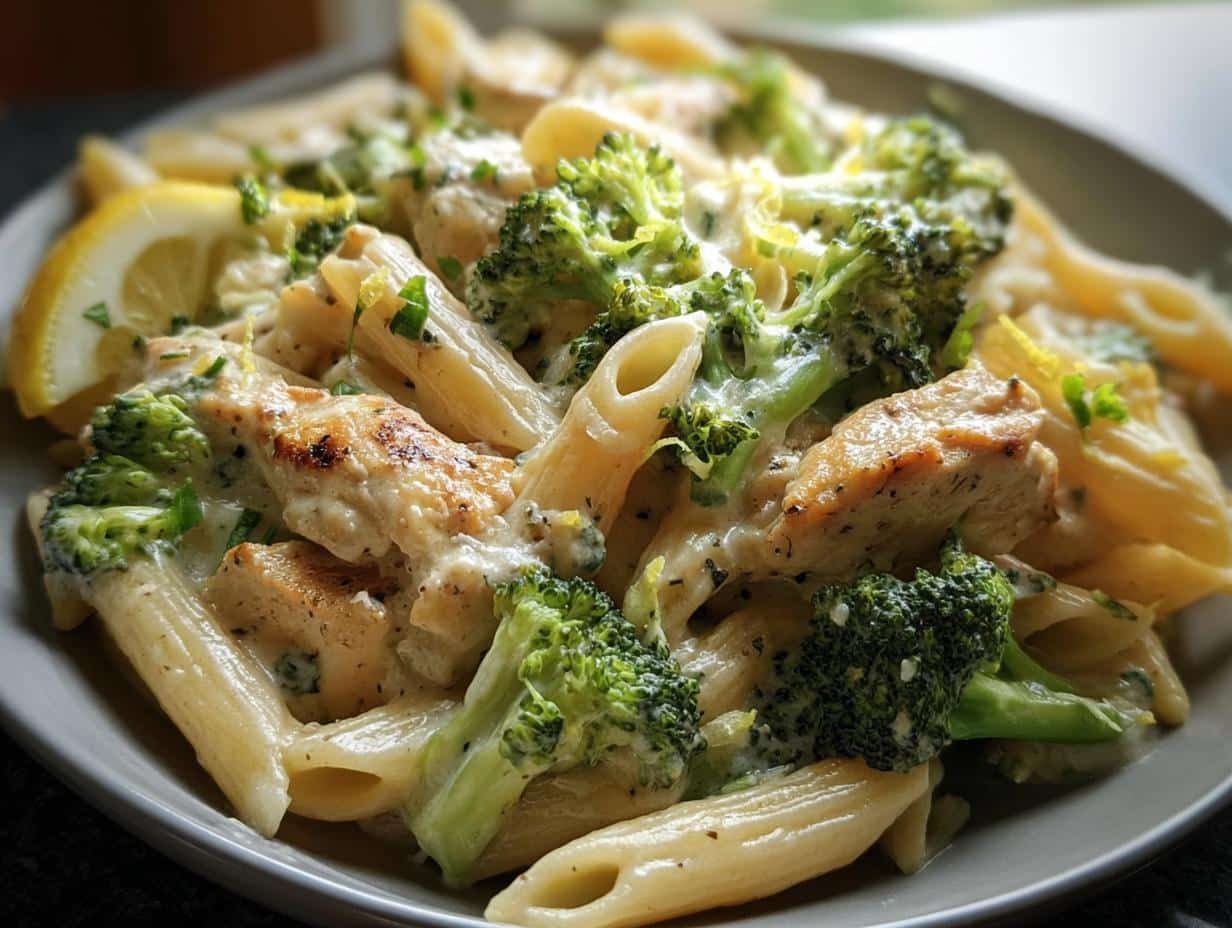 Chicken Broccoli Pasta: Easy 15-Min Creamy Delight - Chicken Broccoli Pasta - additional detail