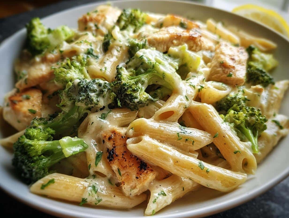Chicken Broccoli Pasta: Easy 15-Min Creamy Delight - Chicken Broccoli Pasta - additional detail