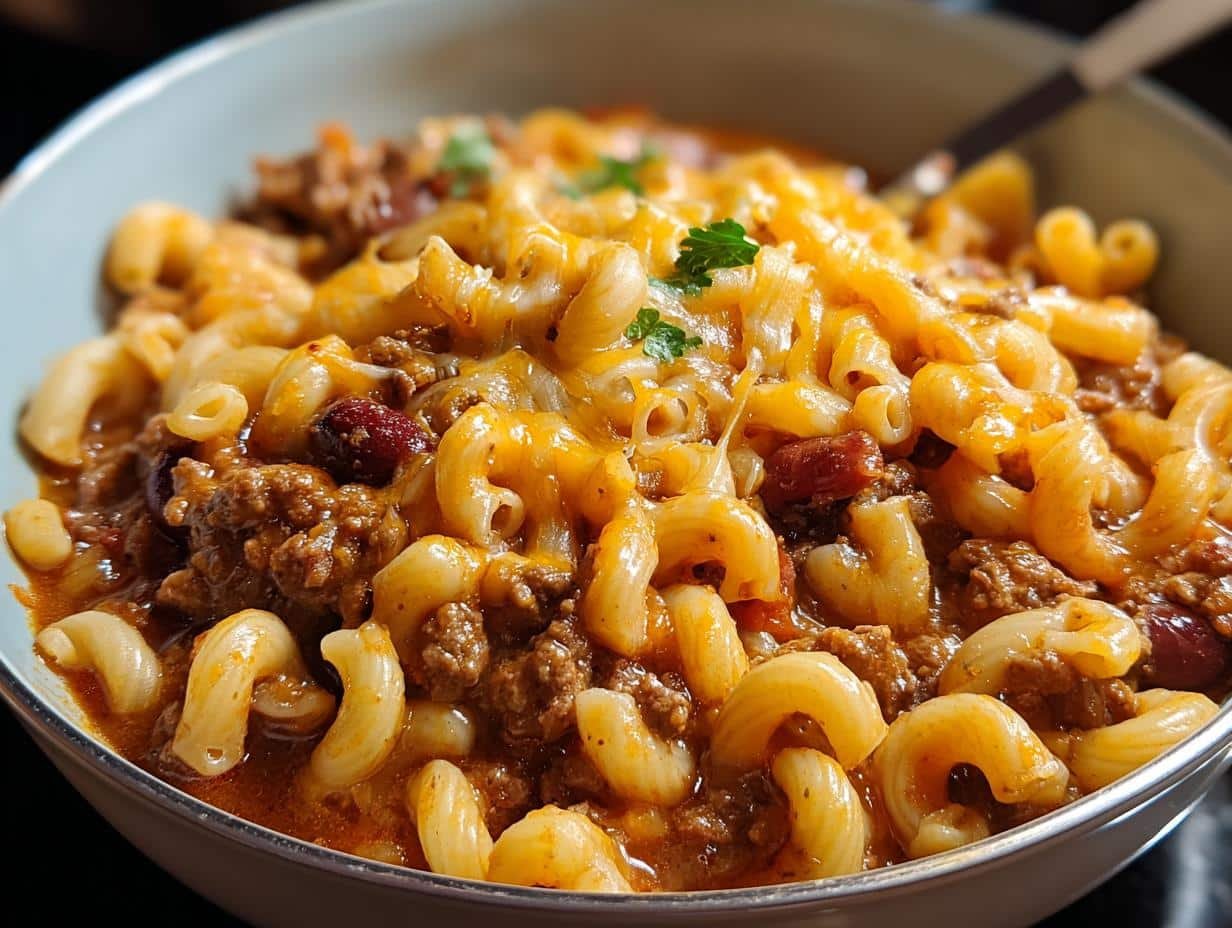 Amazing Chili Mac: 1 Amazing Recipe - Chili Mac - additional detail