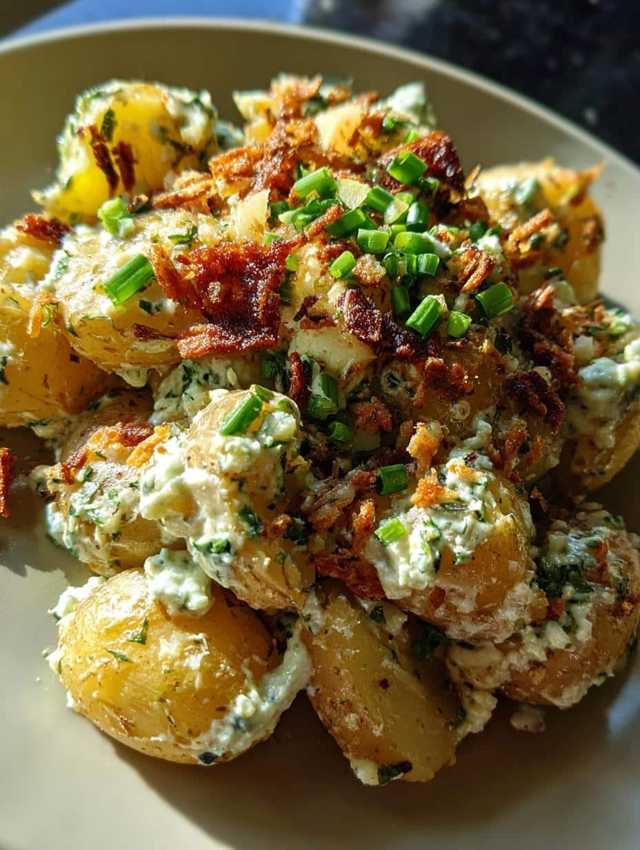 Crispy Smashed Potato Salad - detail 1