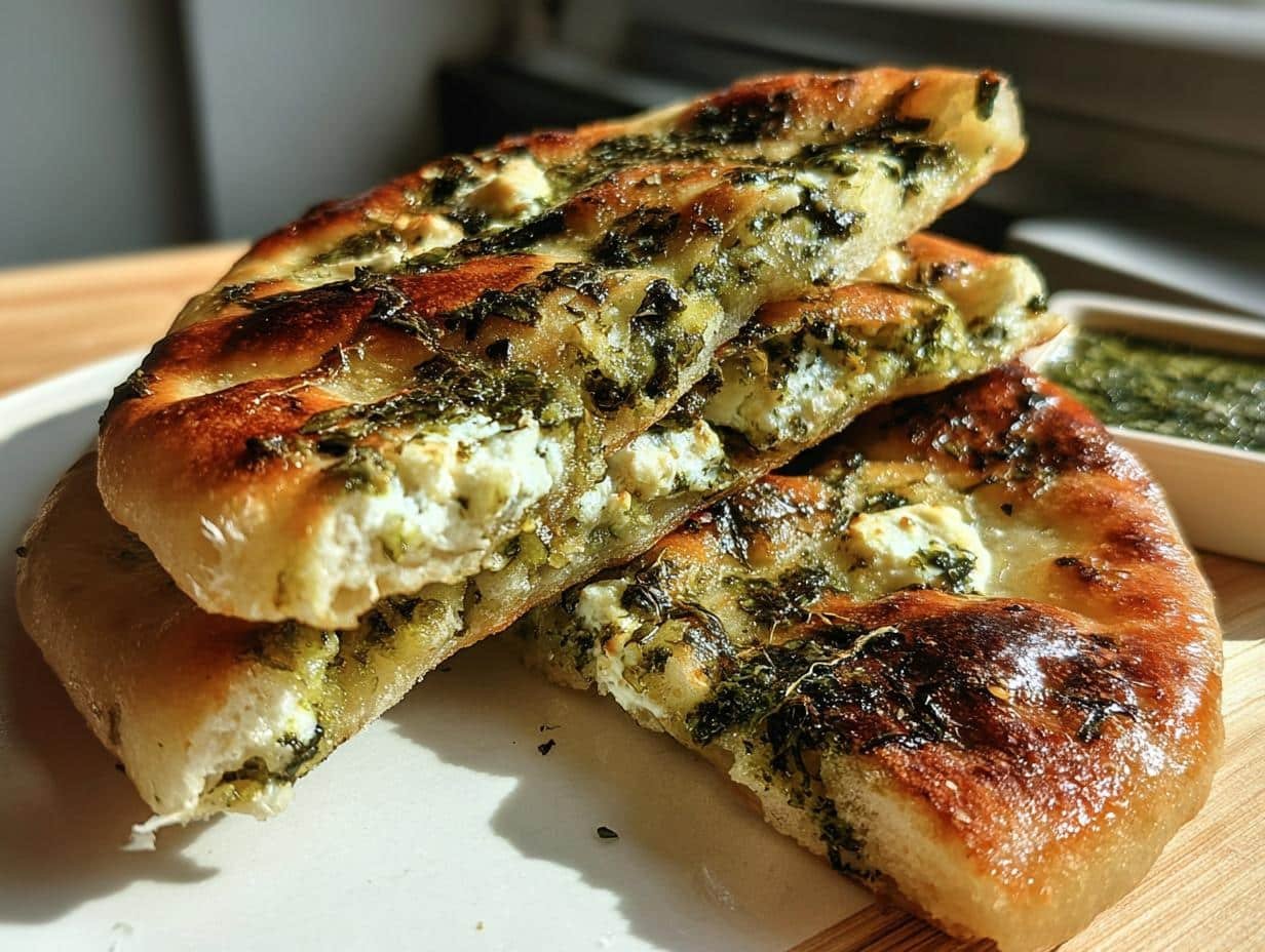Feta Spring Flatbreads