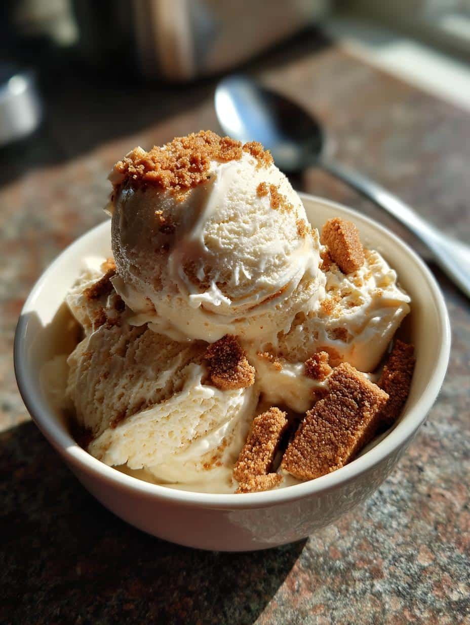 Gingerbread Ice Cream - detail 2