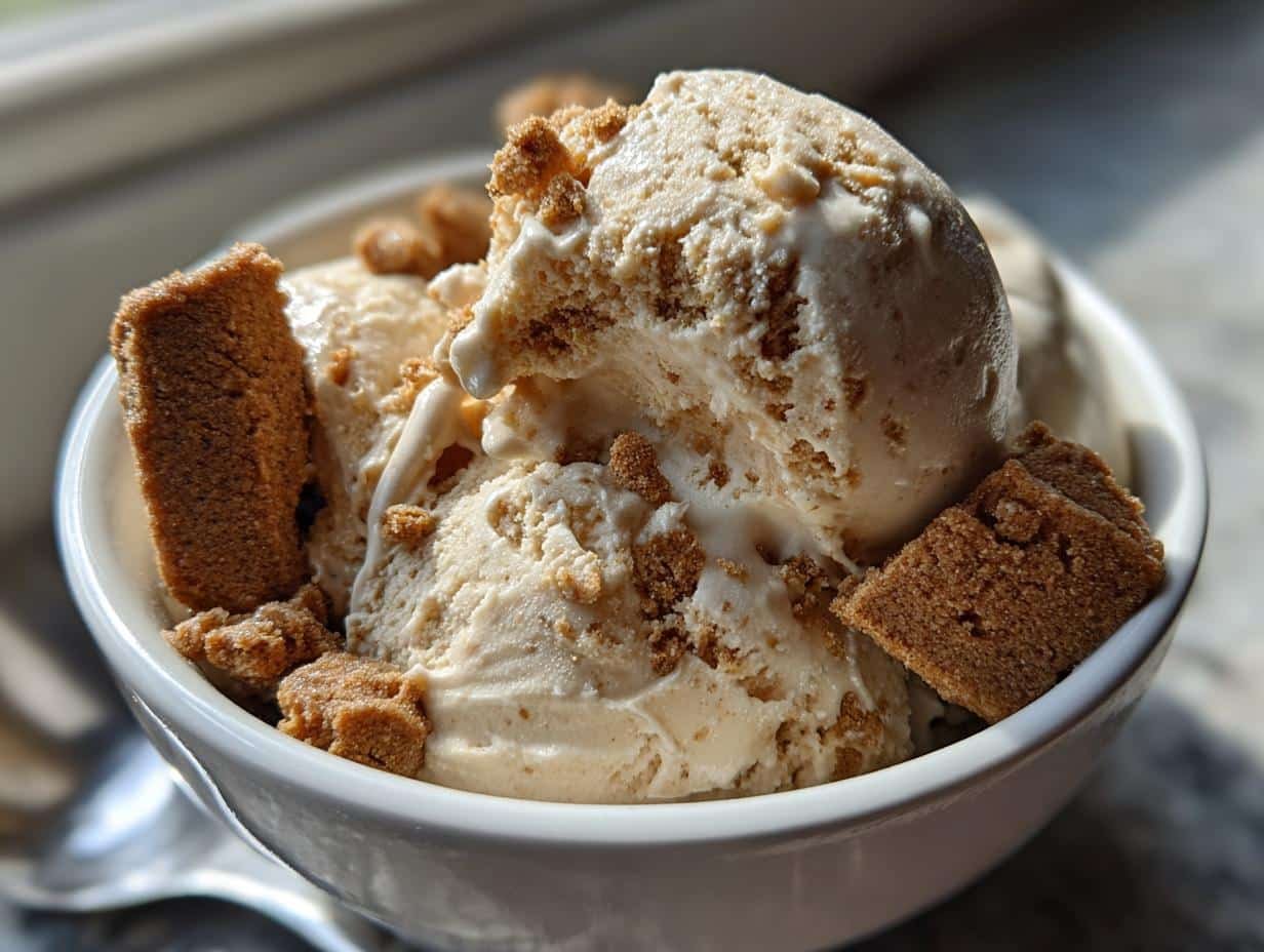 Gingerbread Ice Cream