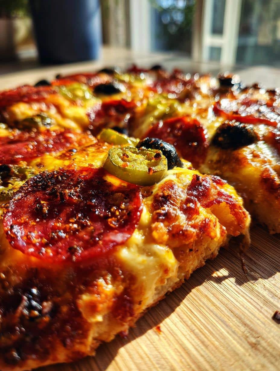 Hot Honey Flatbread Pizza - detail 1