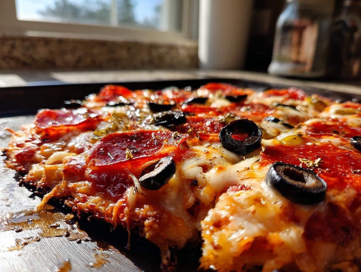 Hot Honey Flatbread Pizza