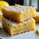Lemon Protein Blondies
