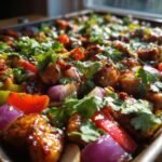 Sheet Pan Cashew Chicken