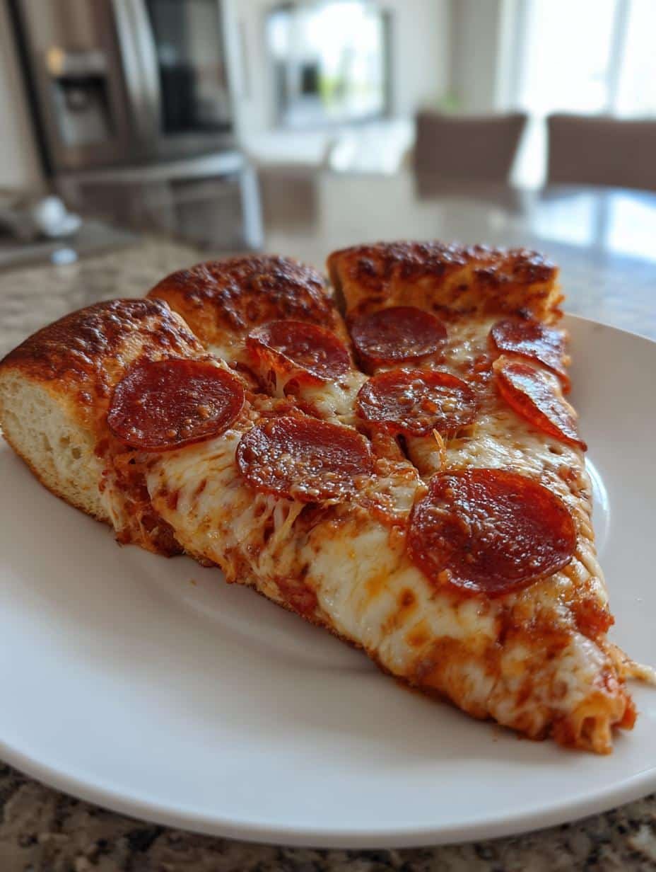 Stuffed Crust Pepperoni Pizza - detail 2