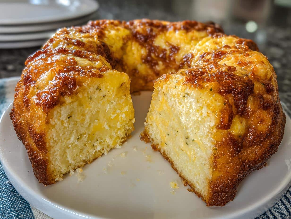 Breakfast Bundt Cake Casserole