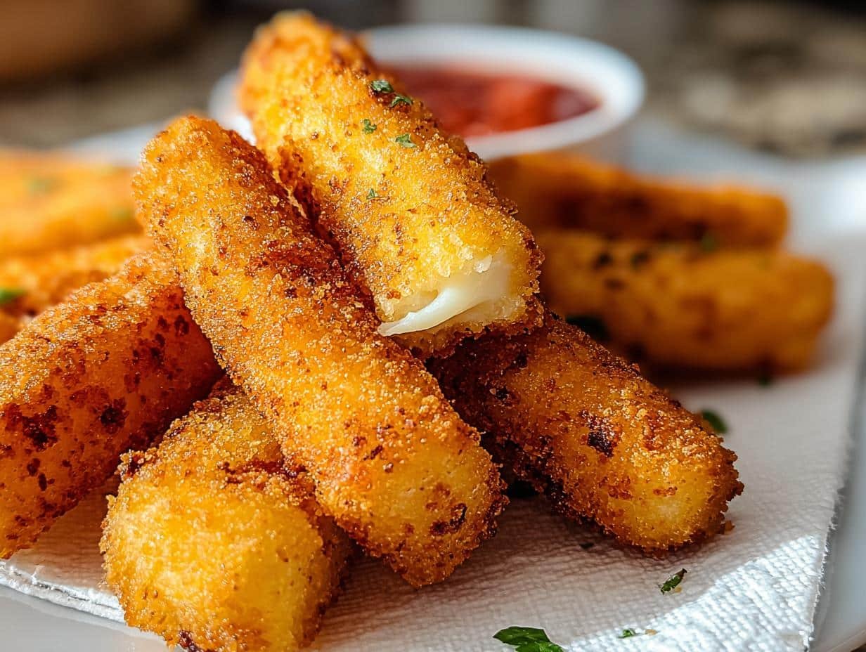 Crispy Mozzarella Sticks: 1 Secret to Perfect Cheese - Mozzarella Sticks - additional detail