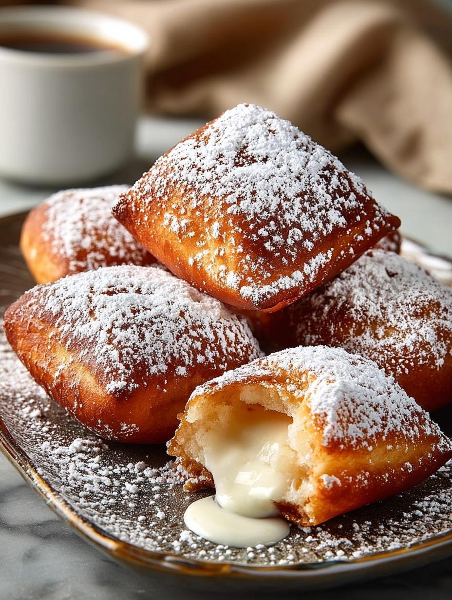Delicious Beignets: 12 Steps to Perfect French Doughnuts - Beignets - additional detail