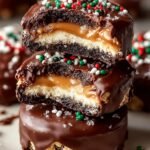 Chocolate Peanut Butter Stacks