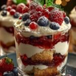 Creamy Christmas Trifle Parfait