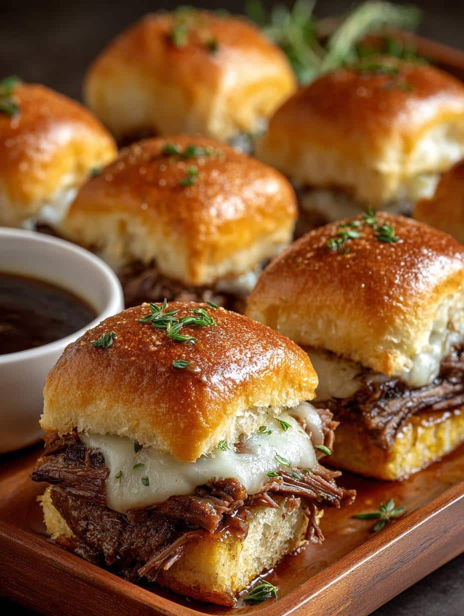 Best French Dip Sliders: 12 Deliciously Easy Recipes - French Dip Sliders - main visual representation
