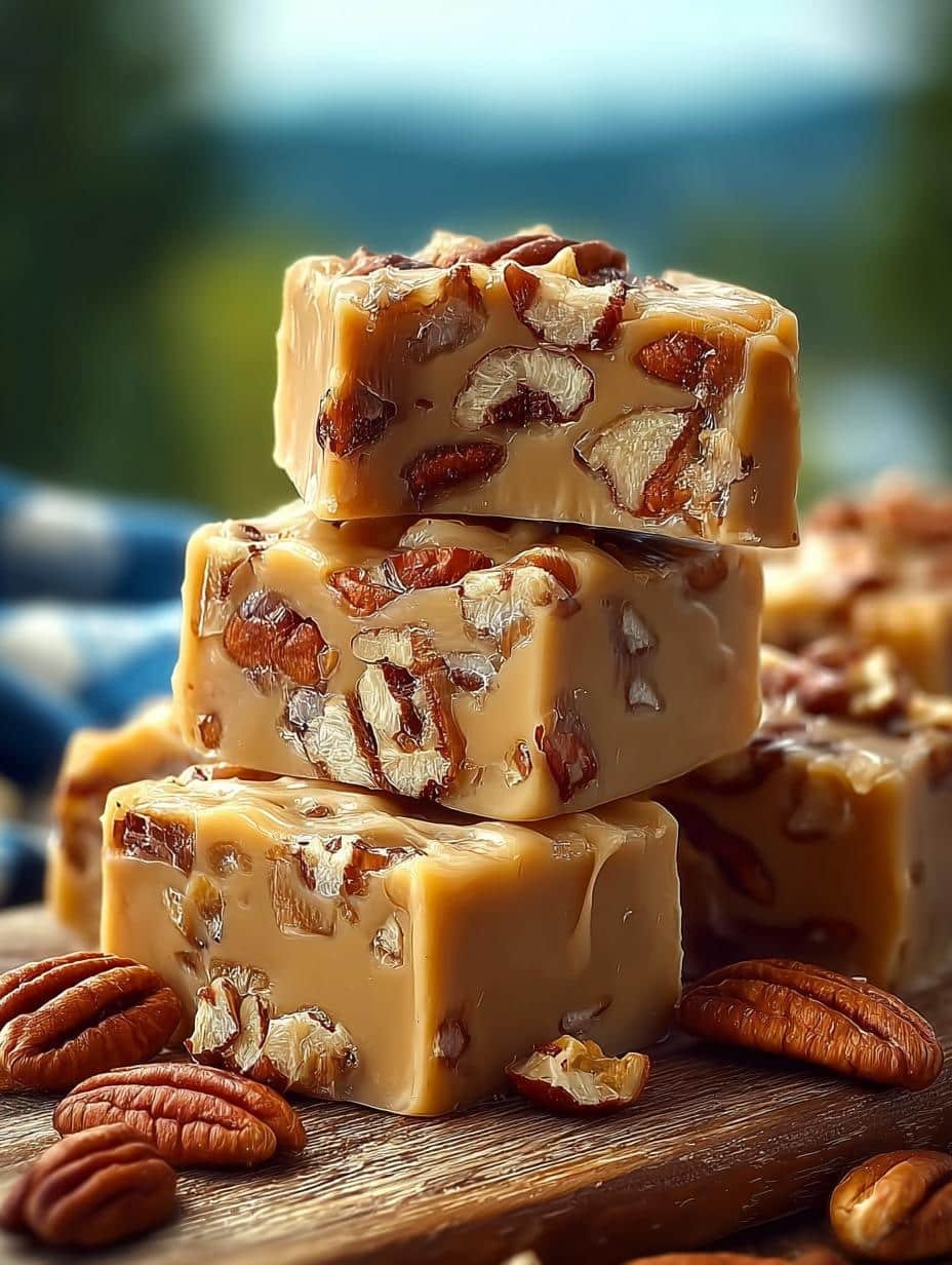 Maple Butter Pecan Fudge