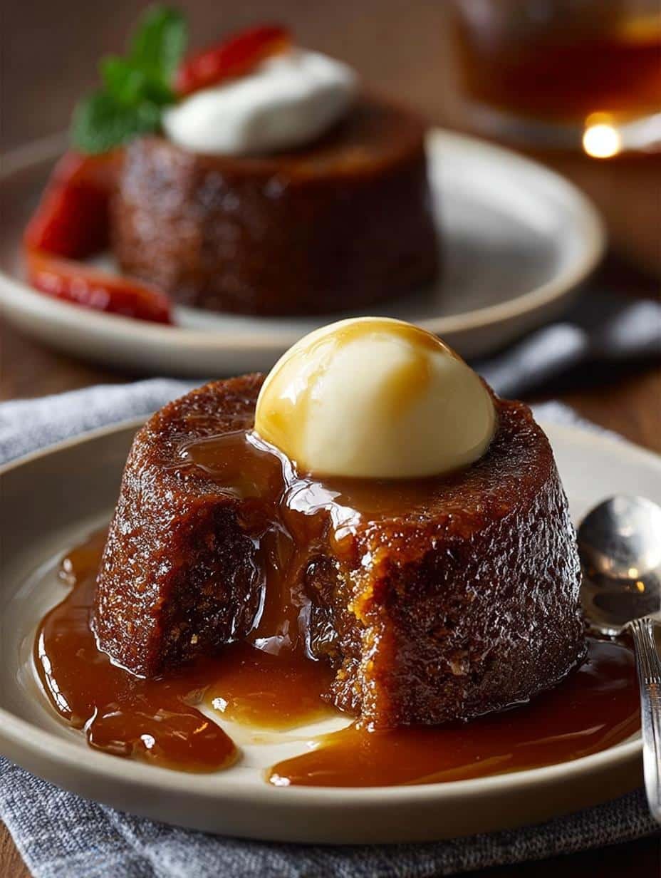 Mini Sticky Date Puddings