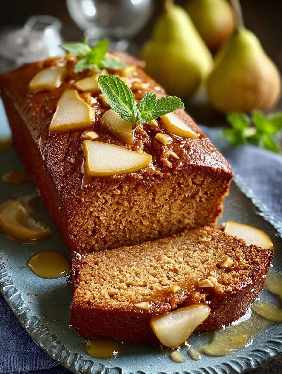 Delicious Pear Ginger Loaf: 5 Reasons to Bake It - Pear Ginger Loaf - main visual representation