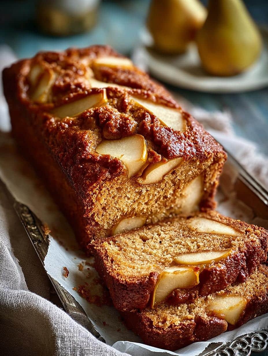 Pear Ginger Loaf