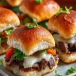 Philly Cheesesteak Sliders Incredible
