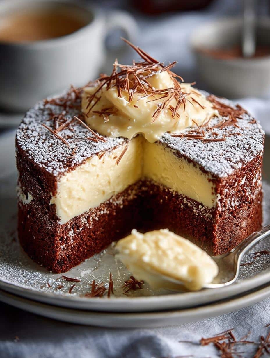 White Chocolate Mud Cake
