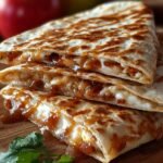 Apple Cinnamon Breakfast Quesadillas