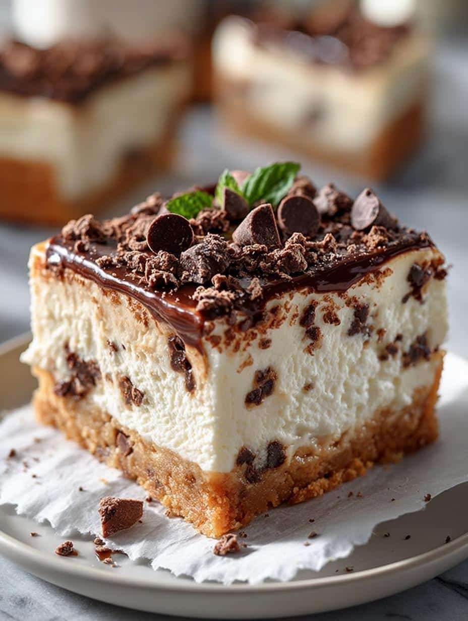 Bake Cookie Dough Cheesecake
