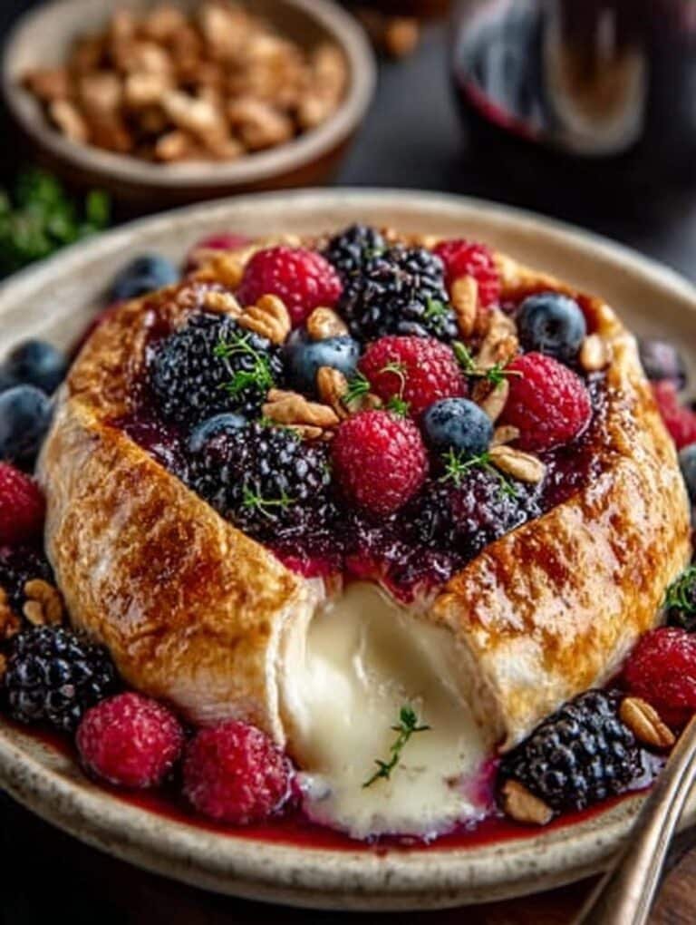 Baked Brie with Berry