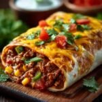 Beefy Melt Burrito Incredible