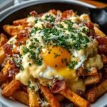 Breakfast Poutine with Hollandaise