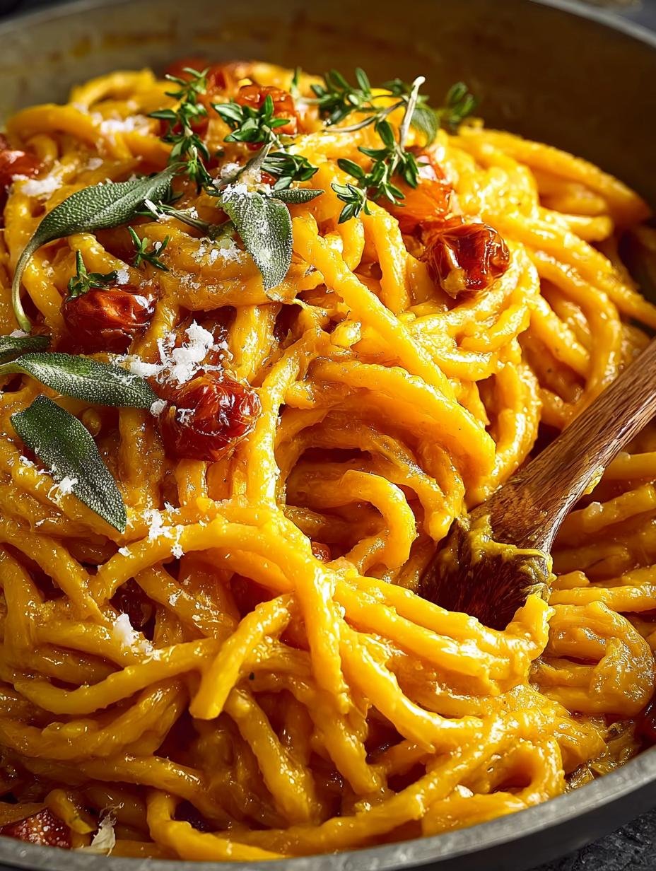 Delicious Butternut Squash Pasta Sauce Recipe - Butternut Squash Pasta Sauce - additional detail