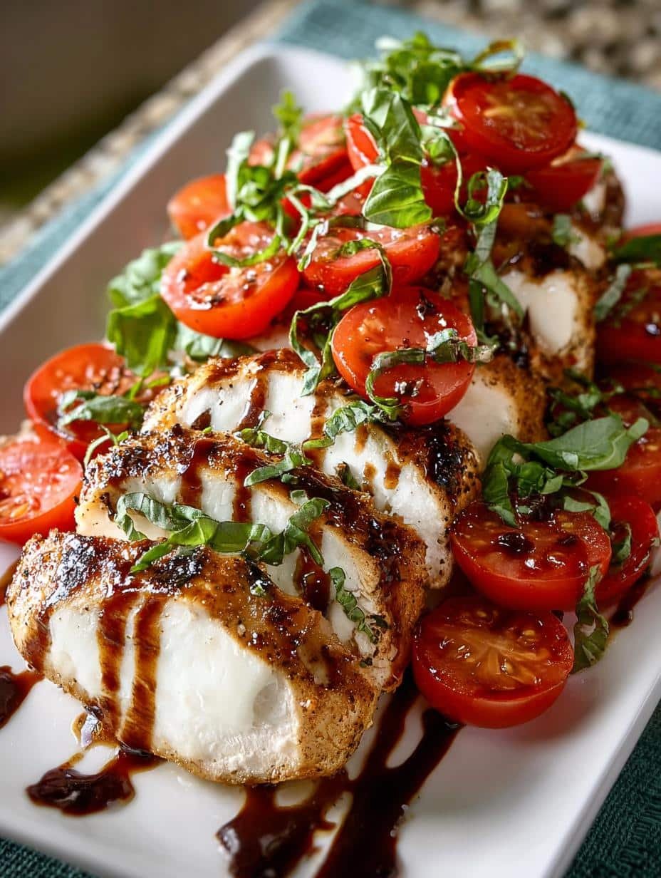 Caprese Chicken Italian Dish