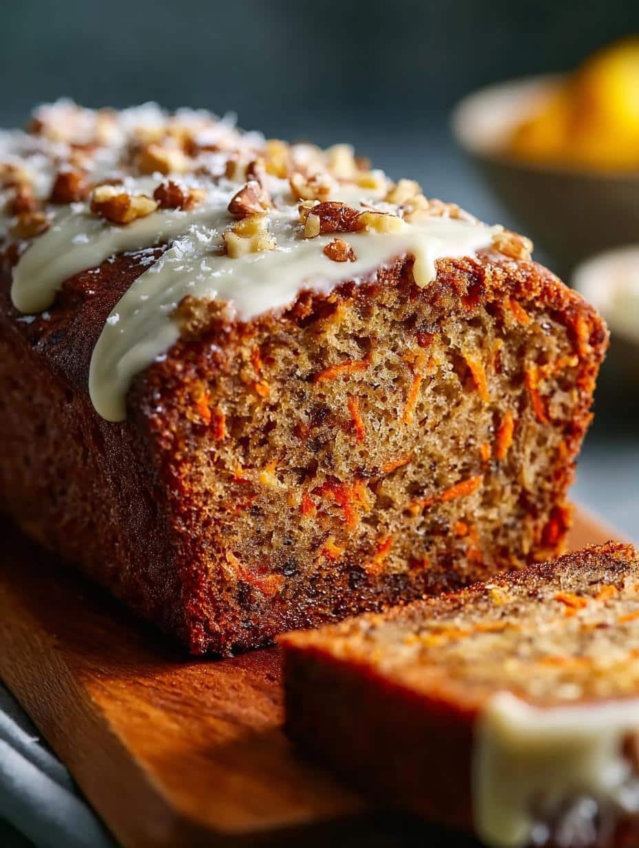 Carrot Cake Banana Bread