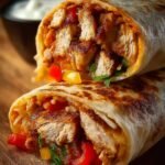 Chicken Fajitas Wrap