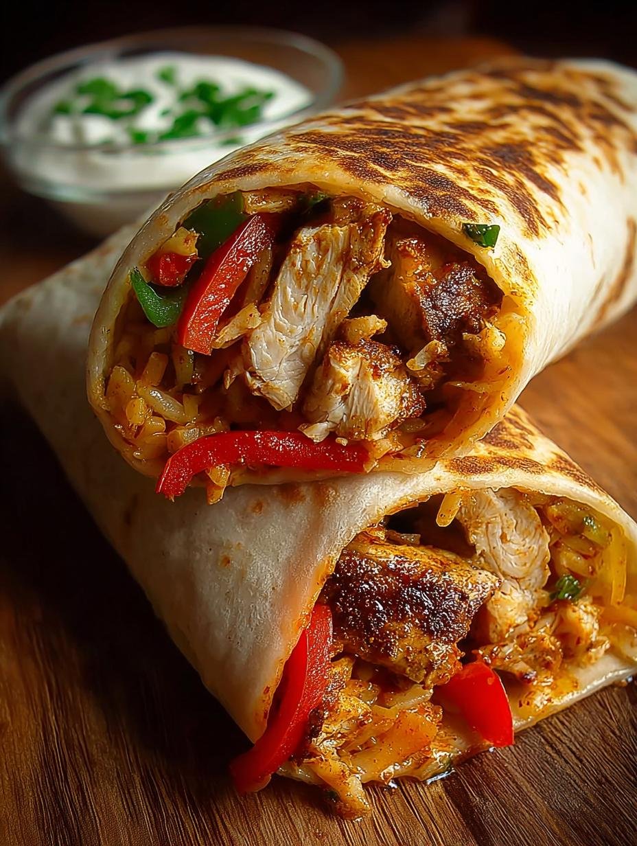 Chicken Fajitas Wrap: 7 Easy Steps to Deliciousness - Chicken Fajitas Wrap - additional detail