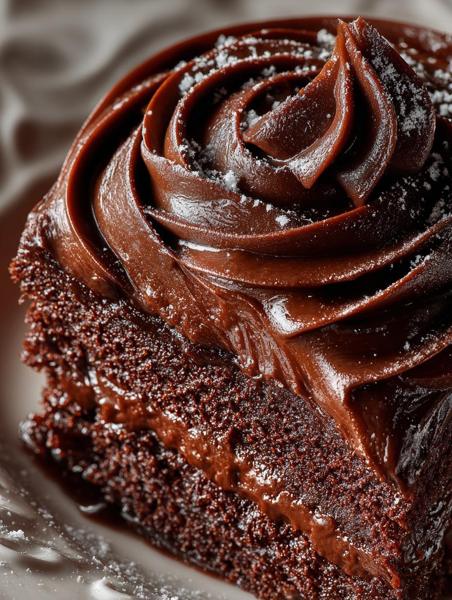 Chocolate Fudge Frosting: 5 Steps to Decadence - Chocolate Fudge Frosting - additional detail