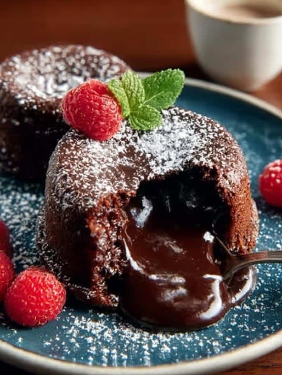 Chocolate Molten Lava Cakes
