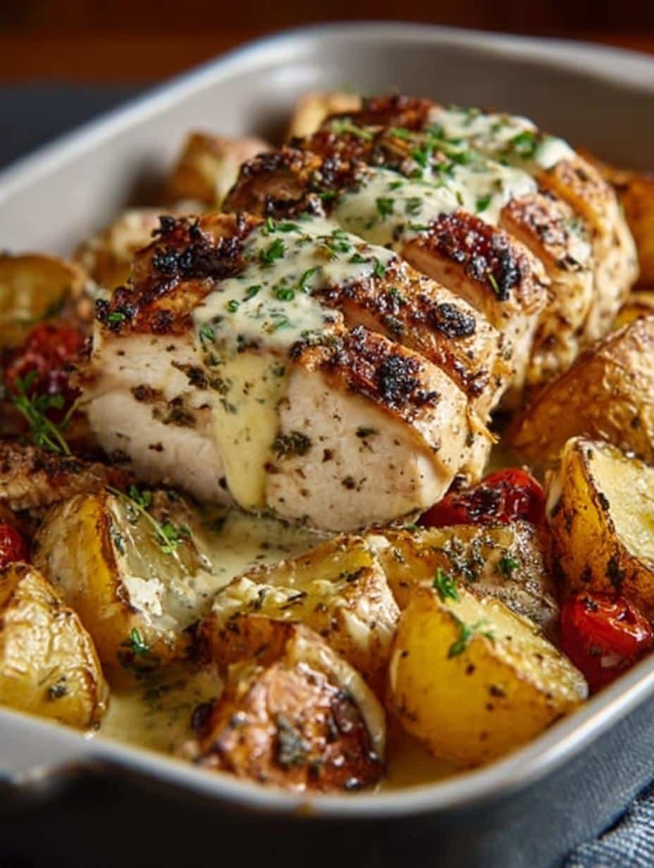 Creamy Herb Chicken with
