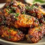 Crispy Garlic Parmesan Wings