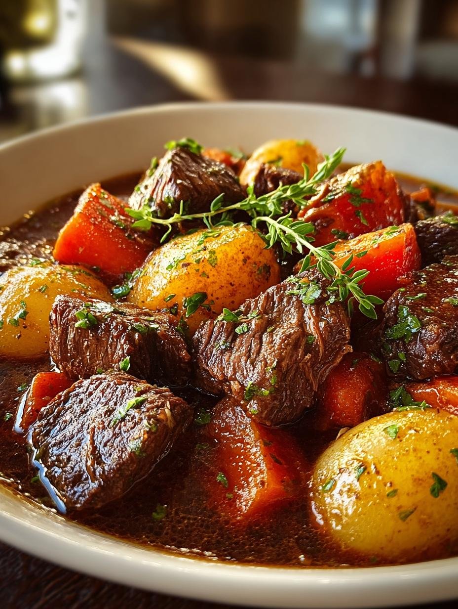 Crockpot Beef Stew Comfort