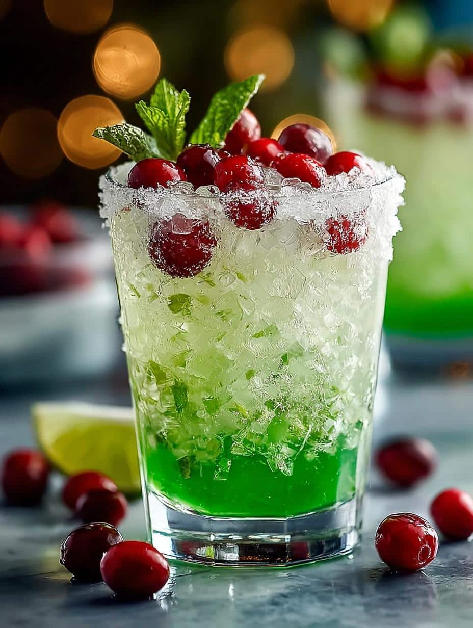 Delightful Grinch Cocktail: 5 Festive Recipes for Cheer - Delightful Grinch Cocktail - main visual representation