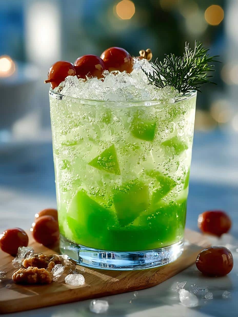 Delightful Grinch Cocktail