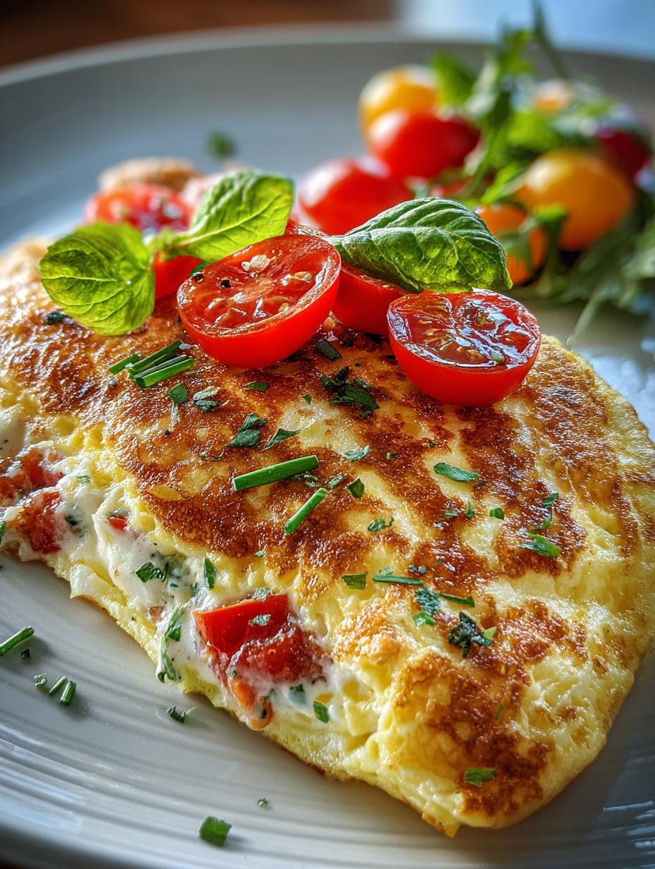 Fluffy Egg White Omelette: 5 Steps to Perfection - Egg White Omelette - additional detail