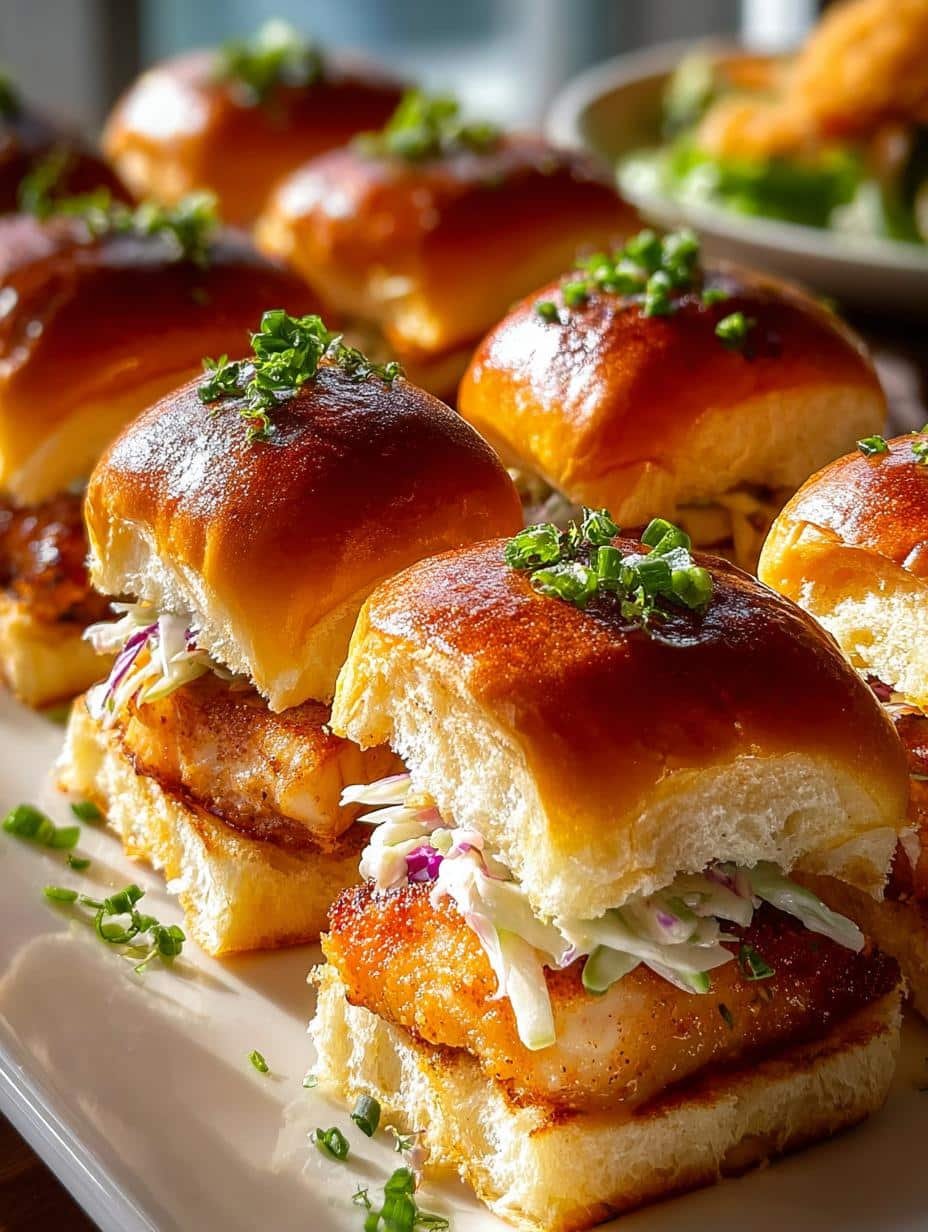 Fish Sliders: 8 Irresistible Homemade Delights - Fish Sliders - main visual representation