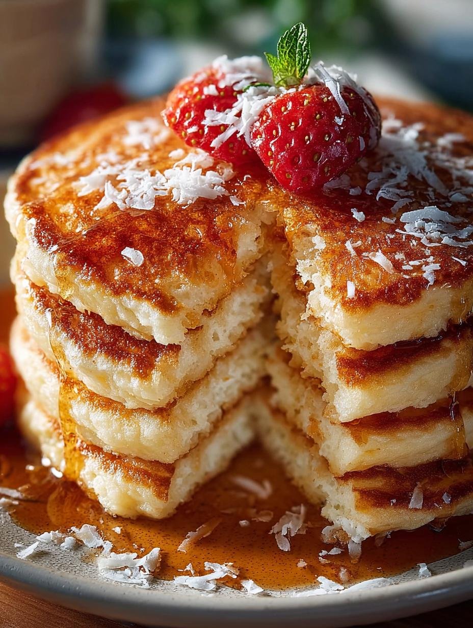 Fluffy Coconut Flour Pancakes: 5-Minute Delight - Fluffy Coconut Flour Pancakes - additional detail