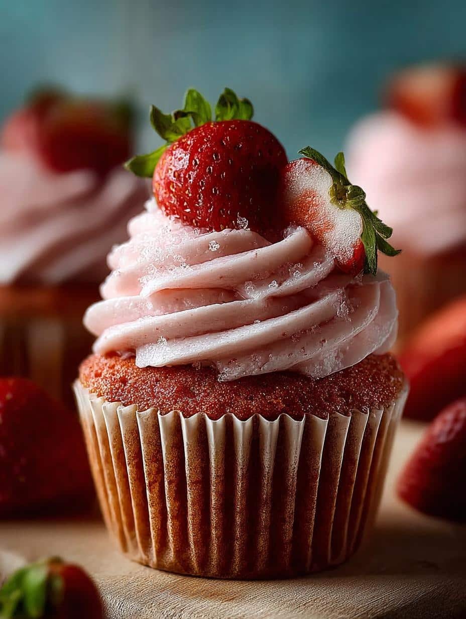 Fresh Strawberry Cupcakes: 12 Irresistible Treats to Love - Fresh Strawberry Cupcakes - main visual representation