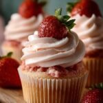 Fresh Strawberry Cupcakes