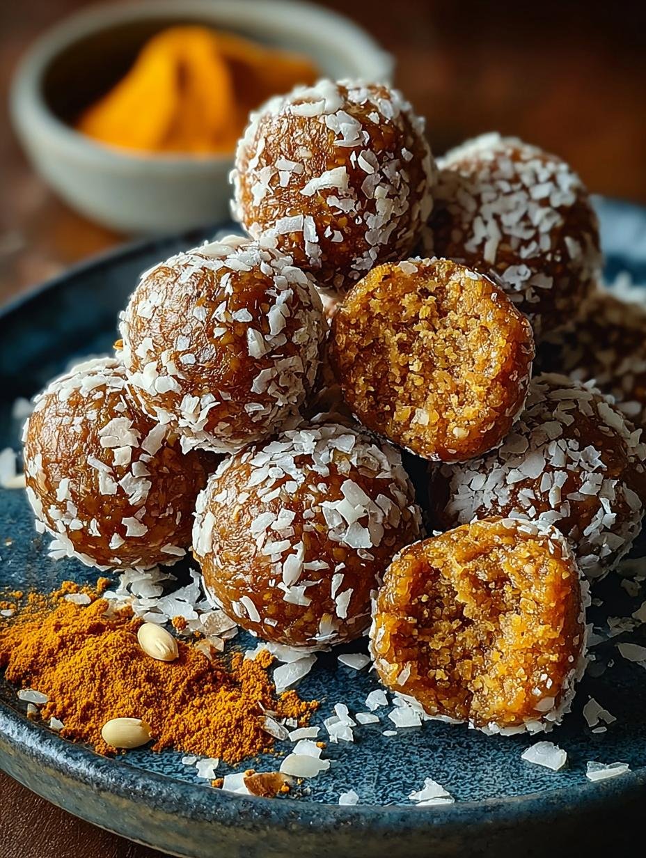 Ginger Turmeric Energy Balls: 12 Benefits You Need - Ginger Turmeric Energy Balls - main visual representation